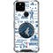 NBA Minnesota Timberwolves Historic Blast Google Pixel 5 Clear Case